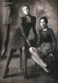Dolce & Gabbana su Vogue US Agosto 2011