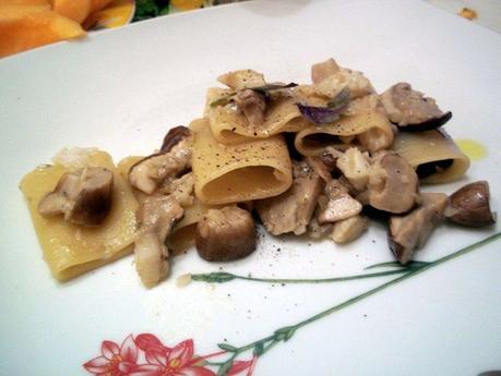 Paccheri Pastificio dei Campi con Porcini e Baccalà Selezione Bottega Del Gusto by Lorenzo Sodano