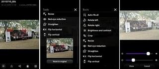 Antempria dell’editor delle foto su MeeGo Harmattan e Nokia N9