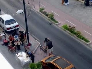 Barbeque in strada!