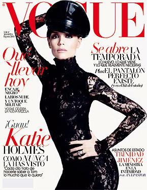 Katie Holmes per Vogue Spagna, Agosto 2011 by Tom Munro