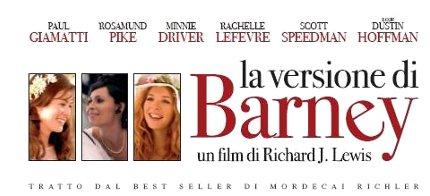 La versione di Barney, un vero film sull’Amore