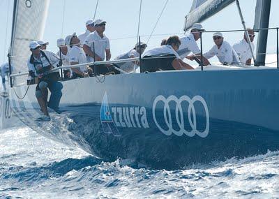 AUDI MEDCUP: UNA SOLA PROVA, UN QUINTO PER AZZURRA AUDI MEDCUP: UNA SOLA PROVA, UN QUINTO PER AZZURRA