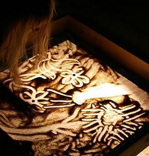 Light box sand painting: realizzare una scatola per disegnare con la sabbia