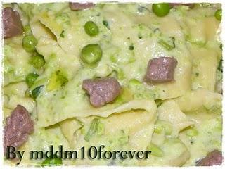 PAPPARDELLE ALL'EDAMER ALLA CREMA VERDE