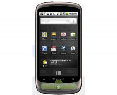 nexus-one Update: Nexus One firmware v.FRF91.