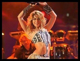 Shakira in Roberto Cavalli - Mondiali di Calcio 2010