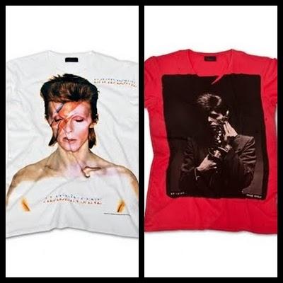 Maglie con David Bowie firmate Zara...