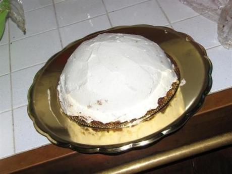 Il mio zuccotto alla mousse di ricotta