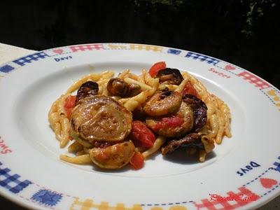 Trofie con Zucchine al Limone e Maggiorana