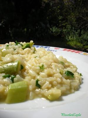 Risotto con Cipolla e Zucchine