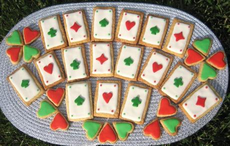 Biscotti carte da gioco