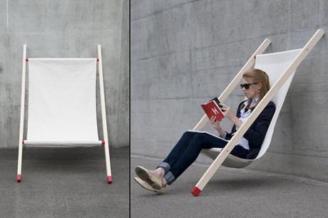 DESIGN | Curt, sedia a sdraio by Fabian Bernhard and Thomas Burkard DESIGN | Curt, sedia a sdraio by Fabian Bernhard and Thomas Burkard