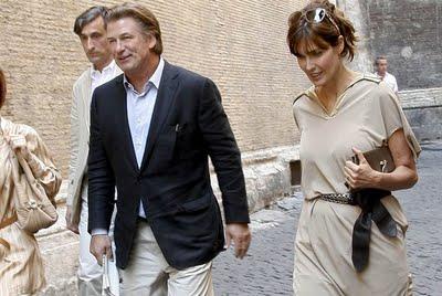 Alec Baldwin e Carol Alt a Roma per Woody Allen e il suo cult