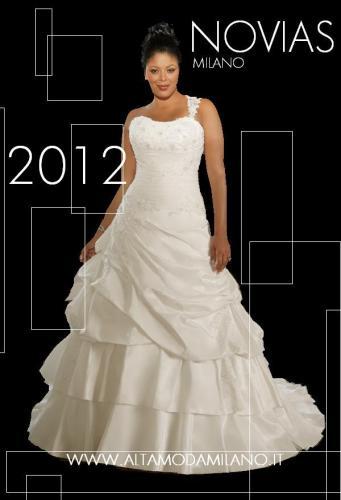 abiti da sposa taglie comode 2012