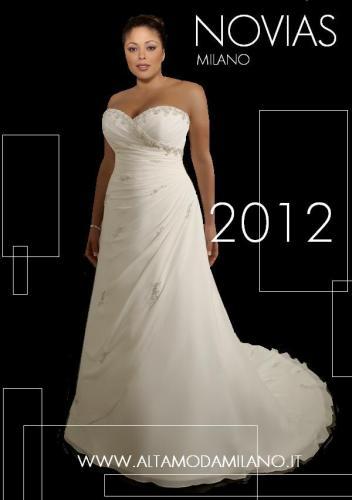 abiti da sposa taglie forti 2012