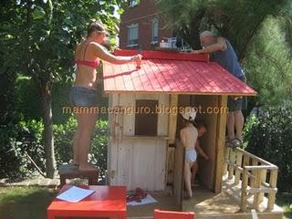 La dependance in giardino: come procedono i lavori La dependance in giardino: come procedono i lavori