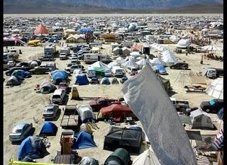 Il Burning Man di Black Rock City Il Burning Man di Black Rock City