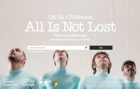 OK Go! “All is Not Lost”