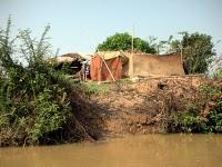 la testa di bambola sul Tonle Sap