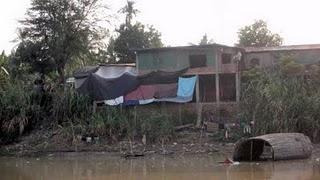 la testa di bambola sul Tonle Sap