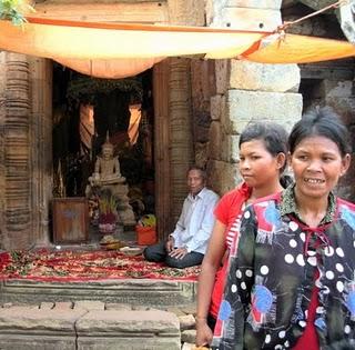 la testa di bambola sul Tonle Sap