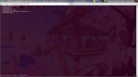 Crosstool 02 - I settings Uno screenshot del mio PC mentre modifico i parametri di un .dat file