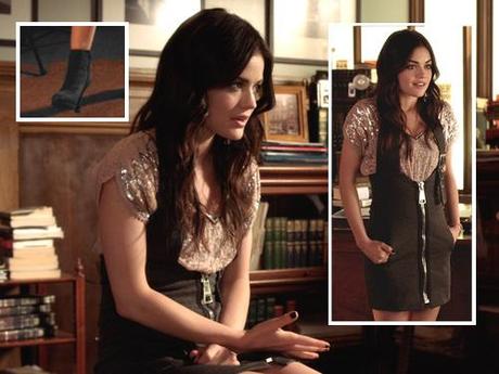 Pretty Little Liars 2×05 ‘The Devil You Know’: Aria’s outfit