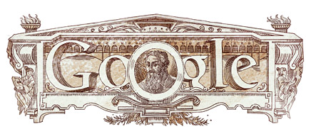 Da Google un doodle per i 500 di Vasari