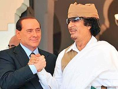 Si dice che Silvio Berlusconi abbia uno stalker, si dice che sia Gheddafi
