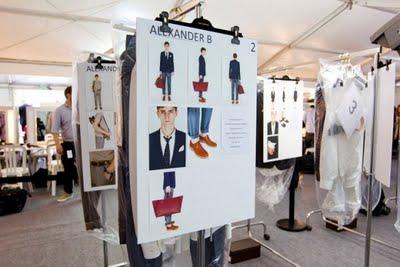 Il backstage della sfilata Louis Vuitton SS11-12