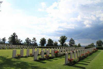 il cimitero di guerra di Bolsena il cimitero di guerra di Bolsena
