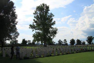 il cimitero di guerra di Bolsena il cimitero di guerra di Bolsena