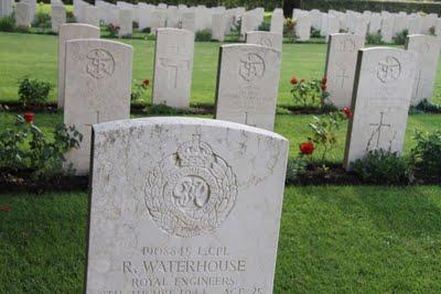 il cimitero di guerra di Bolsena il cimitero di guerra di Bolsena