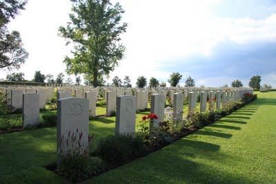 il cimitero di guerra di Bolsena il cimitero di guerra di Bolsena