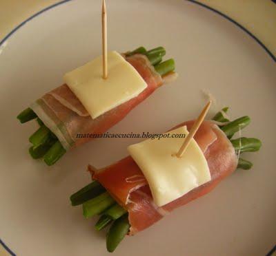 Involtini di Fagiolini e Speck