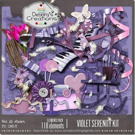 Preview Violet Serenity Kit - Elements Pack