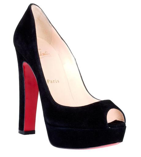 CHRISTIAN LOUBOUTIN Bambou 140 suede pump