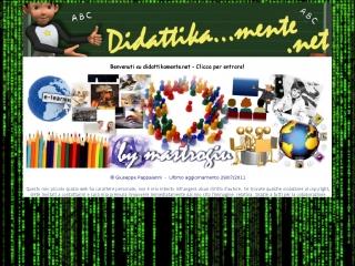 Tecnologie per la scuola web 2.0: Didattikamente.net