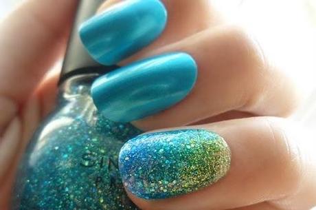 Nail Art effetto brillante: smalti con pagliuzze