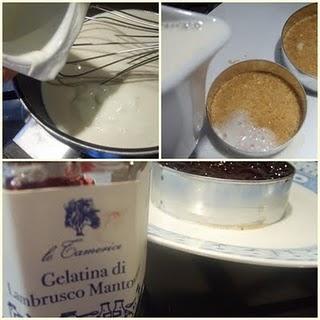 Dessert al cucchiaio_speziato_profumato_alla gelatina di Lambrusco Mantovano