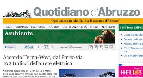 Flavio Cattaneo: Accordo Terna-Wwf, dal Parco via 102 tralicci della rete elettrica