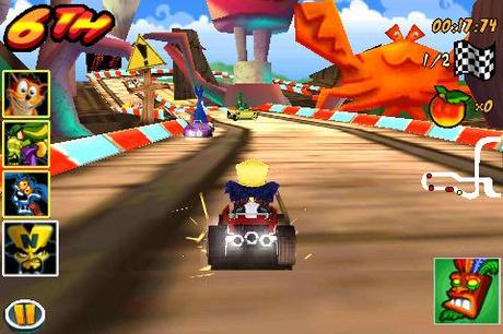 Crash Bandicoot Nitro Kart 3D per iPhone, iPod touch e iPad.