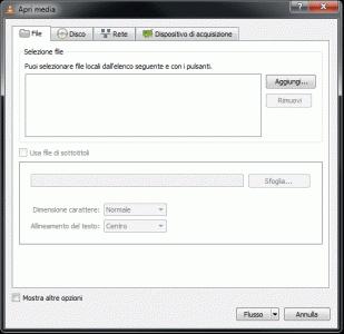 vlc trasmissione apri media 309x300