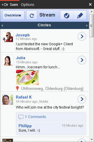 GClient Screenshot