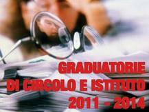 Speciale Graduatorie di circolo e istituto 2011-2014