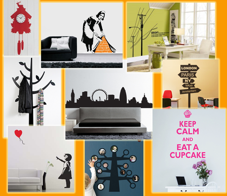 Tutti pazzi per i wall stickers