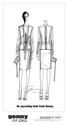 Genny Spring Summer 2012 Preview (SKETCHES)