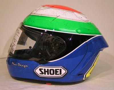 Shoei X-Spirit II L.Marconi 2011 by Mau Design Shoei X-Spirit II L.Marconi 2011 by Mau Design