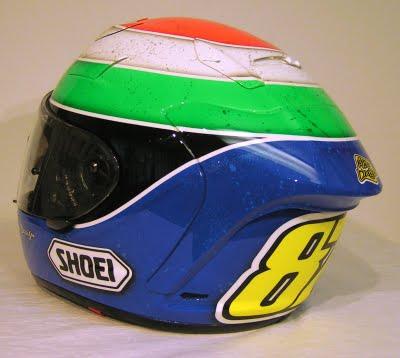 Shoei X-Spirit II L.Marconi 2011 by Mau Design Shoei X-Spirit II L.Marconi 2011 by Mau Design